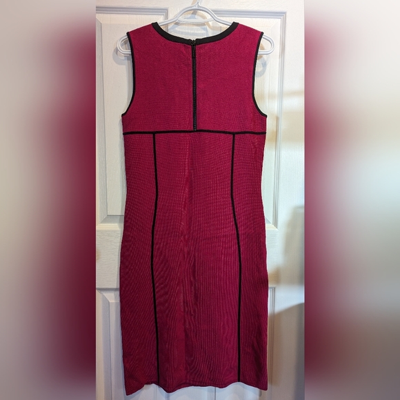 💙 MICHAEL KORS 💙 Hot Pink BodyCon Dress - Picture 4 of 6